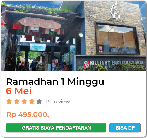 BRILLIANT RAMADHAN 1 MINGGU 6 MEI