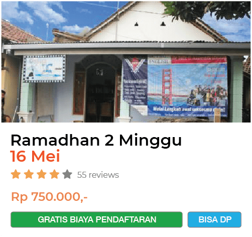 Memilih Paket Ramadhan 2 Minggu di Kampung Inggris 